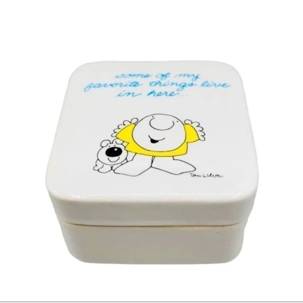 Ziggy & Fuzz Tom Wilson Ceramic Trinket Box 3